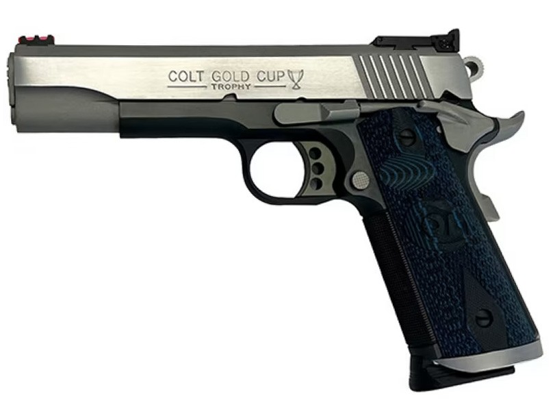 CLT GOLD CUP 45ACP 5 SS/BLU 8R - 556 Black Friday Promotion